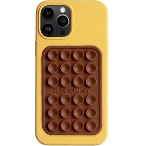 Octobuddy max silicone suction phone case adhesive mount